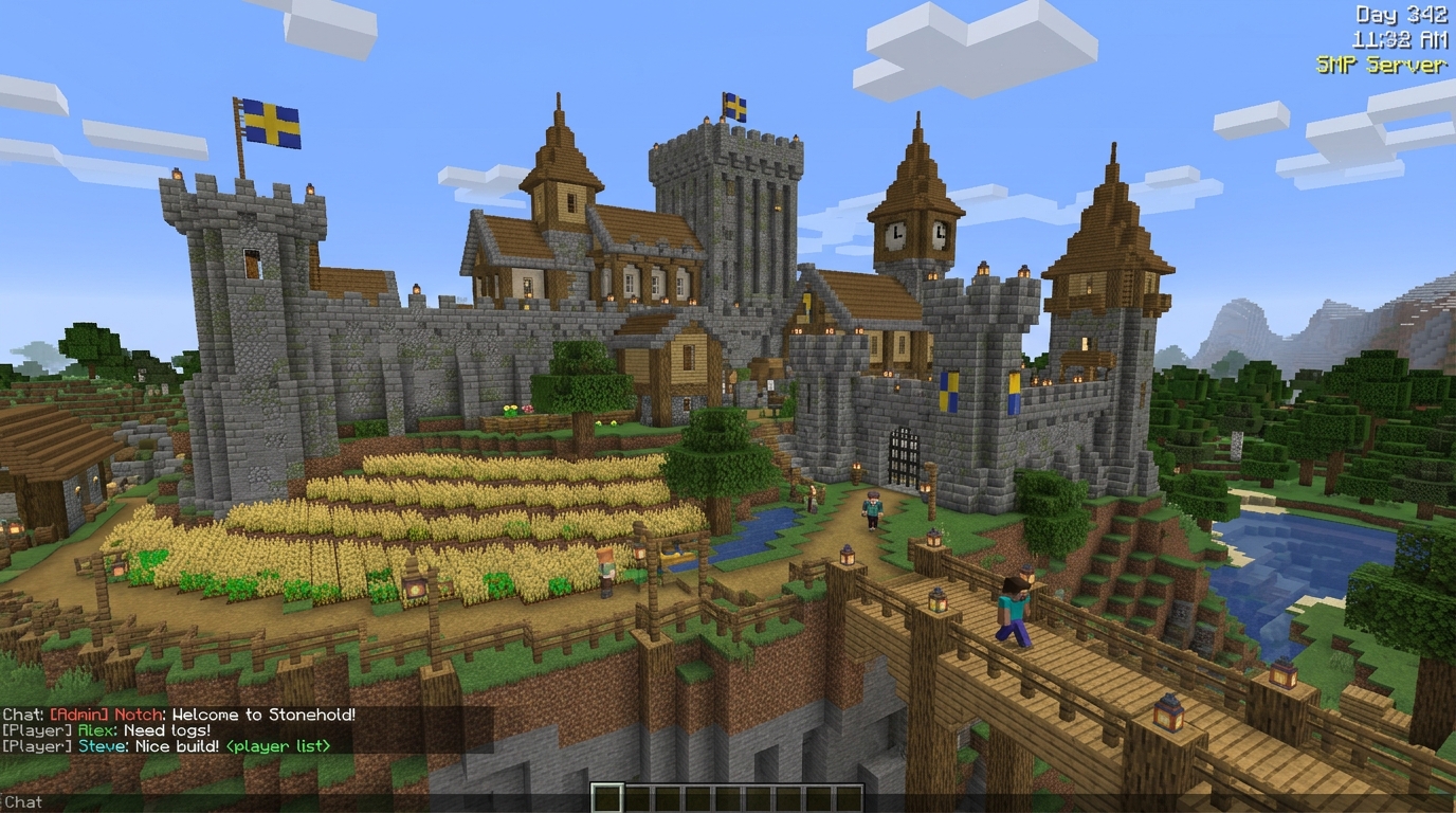 Minecraft SMP Castle Community